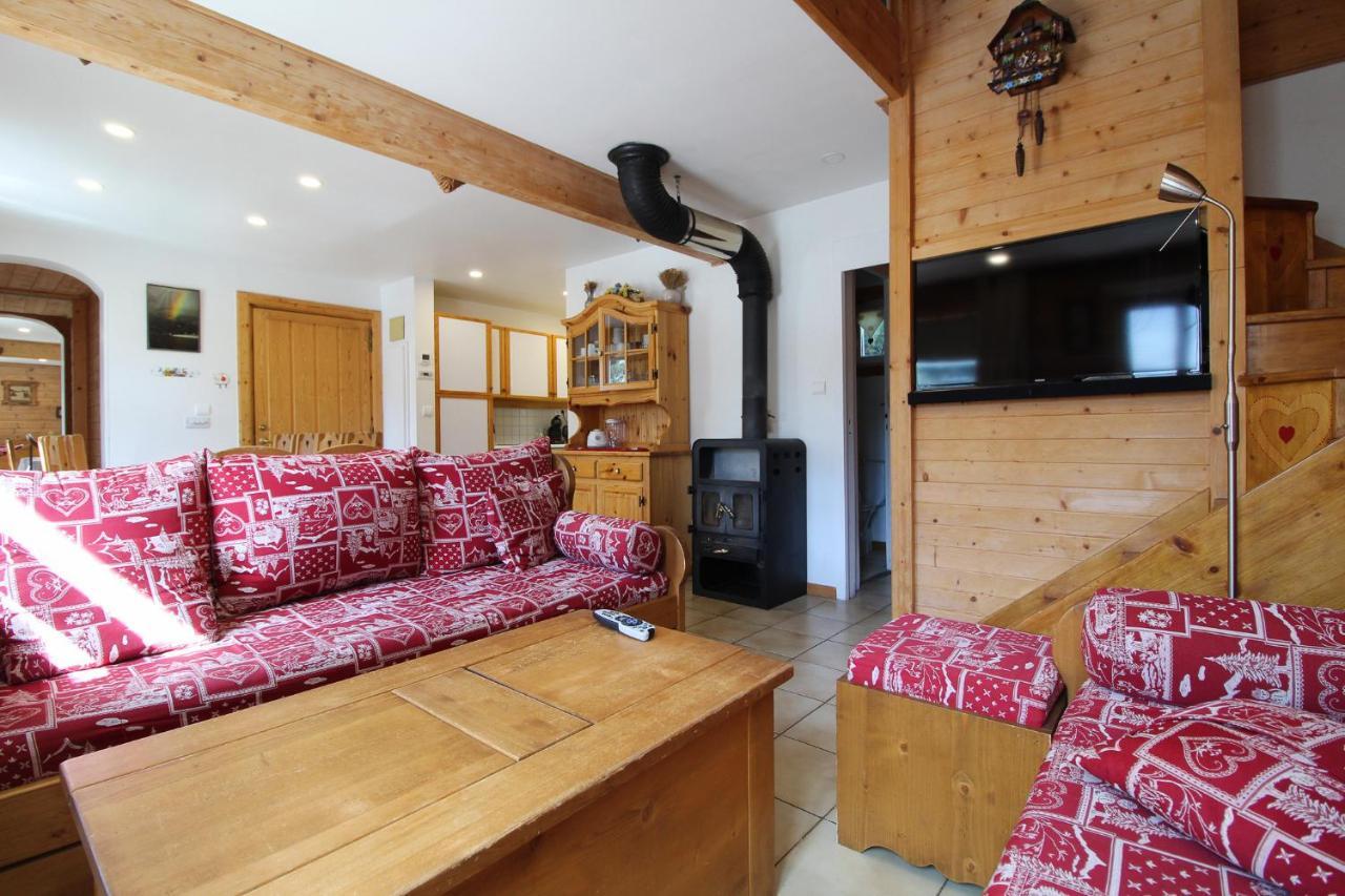 Charming 4-Bed Chalet, Mountain Views, Double Garage, Ev Point Villa Flaine Esterno foto